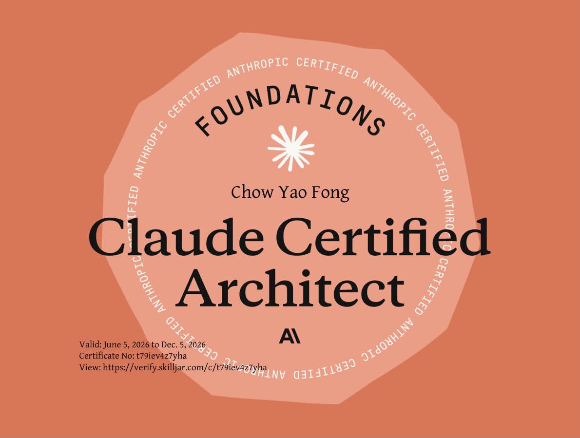 CCAF Certified — CYF