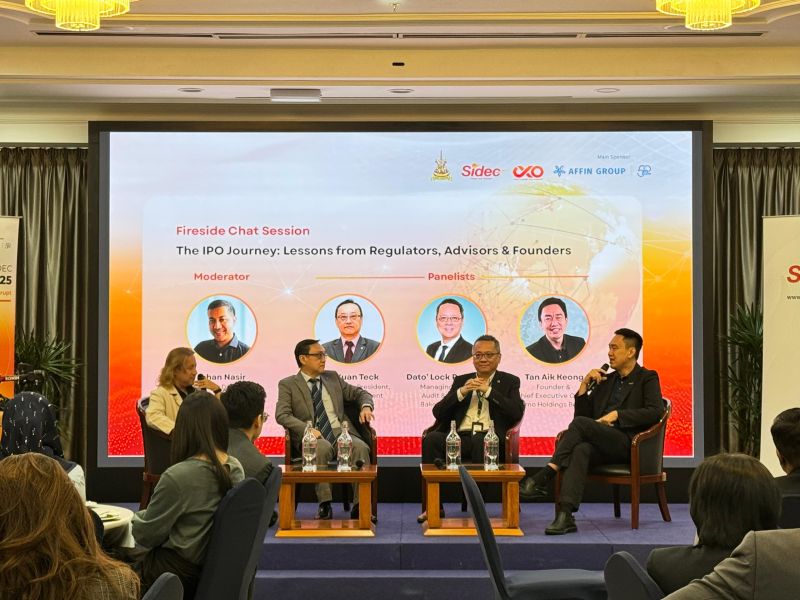 AK at the SIDEC CXO Club Session — The IPO Journey